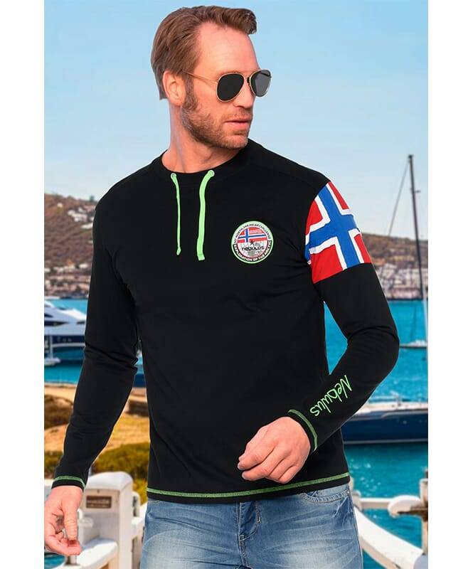 Nebulus Langarmshirt FRERK Herren