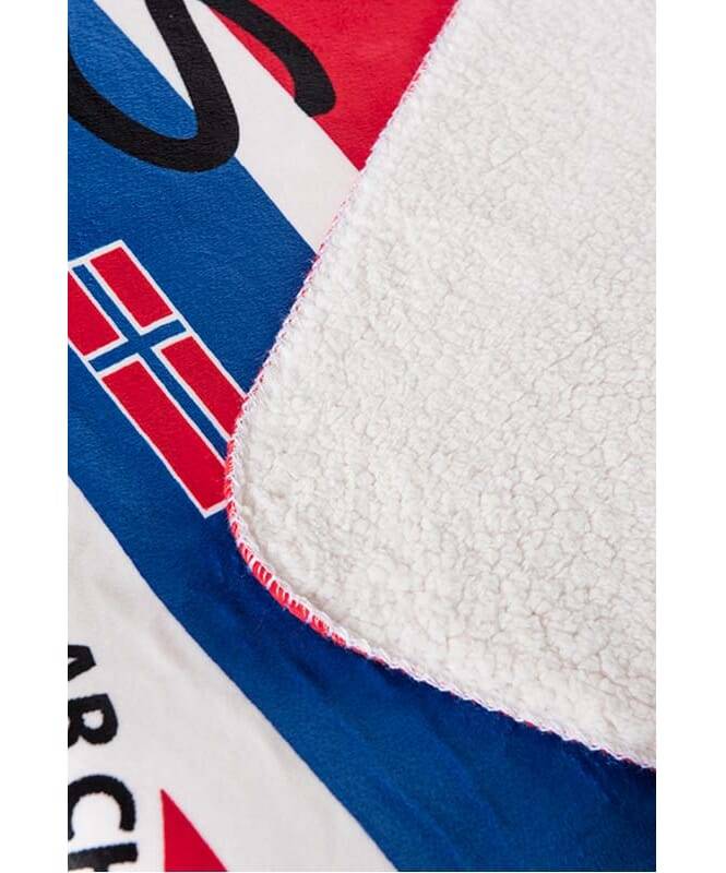 Nebulus Luxus Lammfell-Imitat Kuscheldecke, Groß