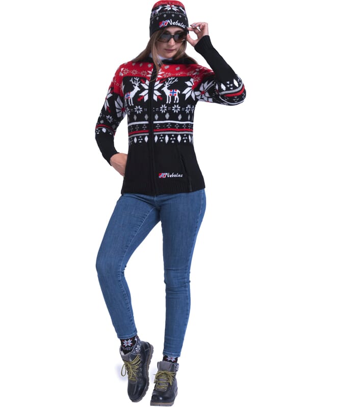 Nebulus Norweger Jacke Hoody NORMAX Damen