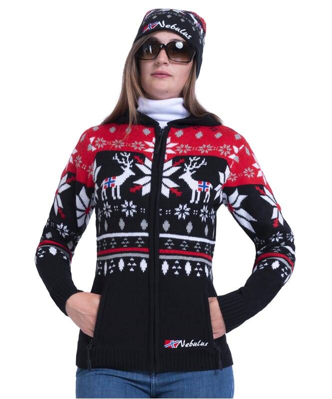 Nebulus Norweger Jacke Hoody NORMAX Damen