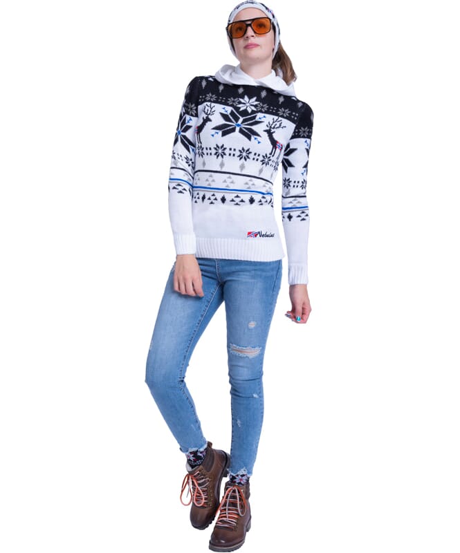 Nebulus Norweger Strick-Hoodie NORJAN Damen