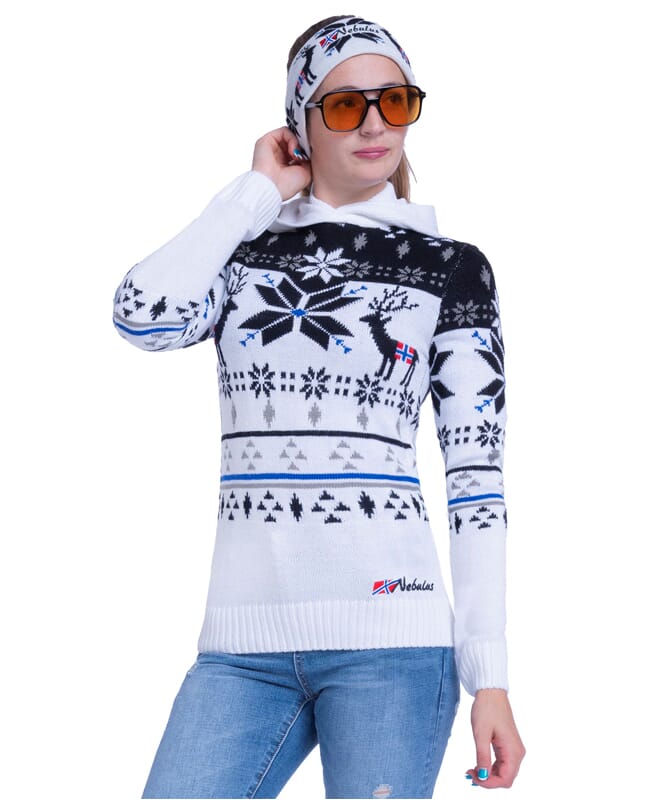 Nebulus Norweger Strick-Hoodie NORJAN Damen