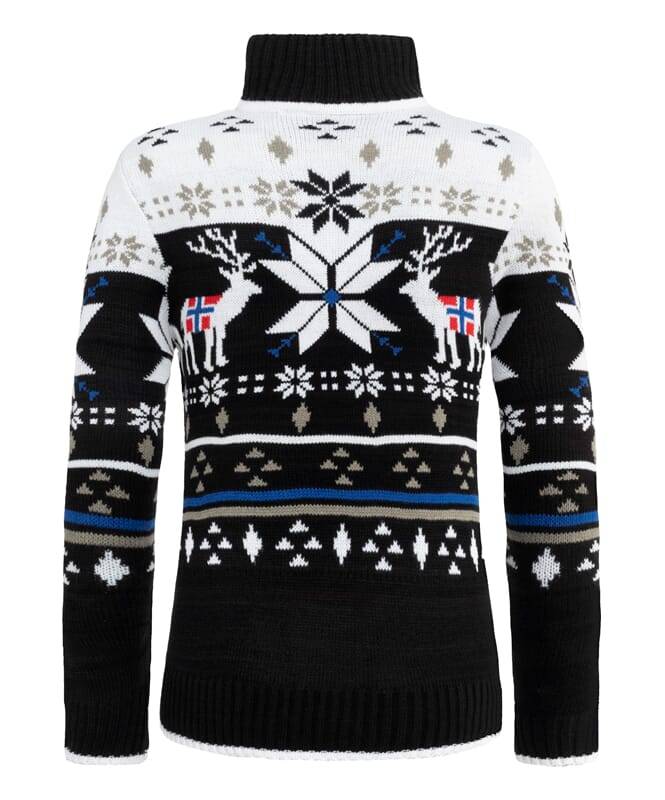 Nebulus Norweger Strickpullover STAG Damen