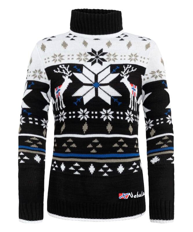 Nebulus Norweger Strickpullover STAG Damen