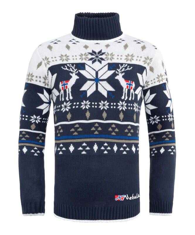 Nebulus Norweger Strickpullover STAG Herren