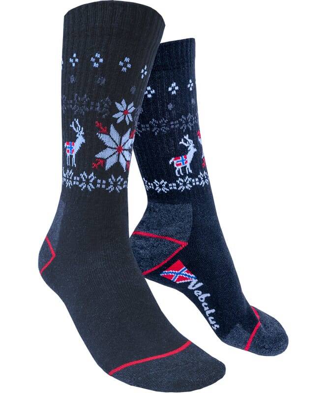 Nebulus Norweger Thermosocken 3er Pack WOOLY Damen