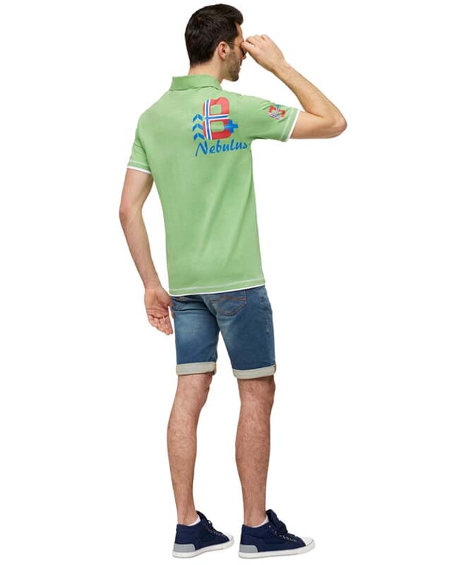 Nebulus Polo-Shirt ORANGE Herren