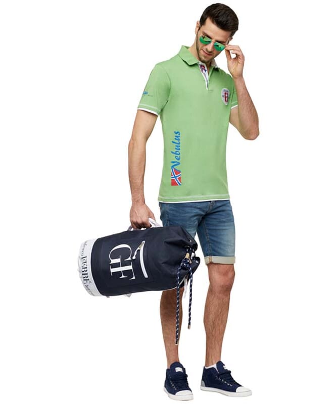 Nebulus Polo-Shirt ORANGE Herren