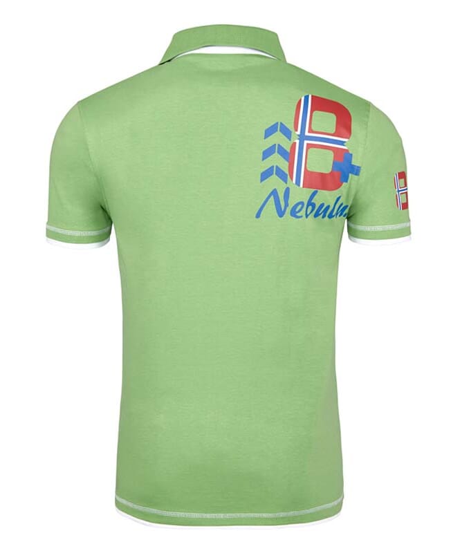 Nebulus Polo-Shirt ORANGE Herren