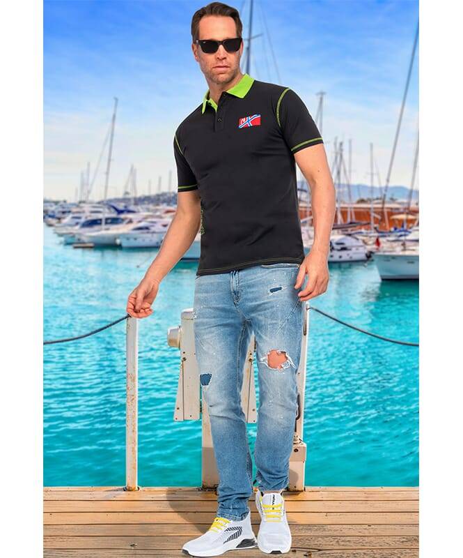 Nebulus Poloshirt ALEO Herren