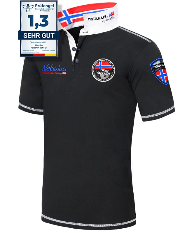 Nebulus Poloshirt BENTER Herren