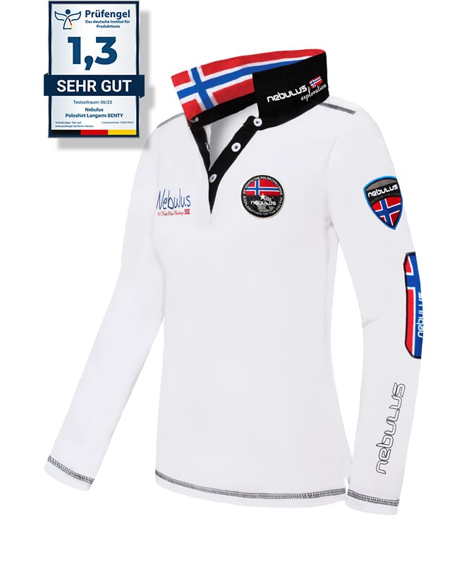 Nebulus Poloshirt Langarm BENTY Damen