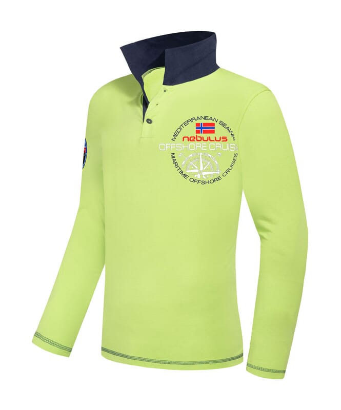 Nebulus Poloshirt Langarm BILLER Herren