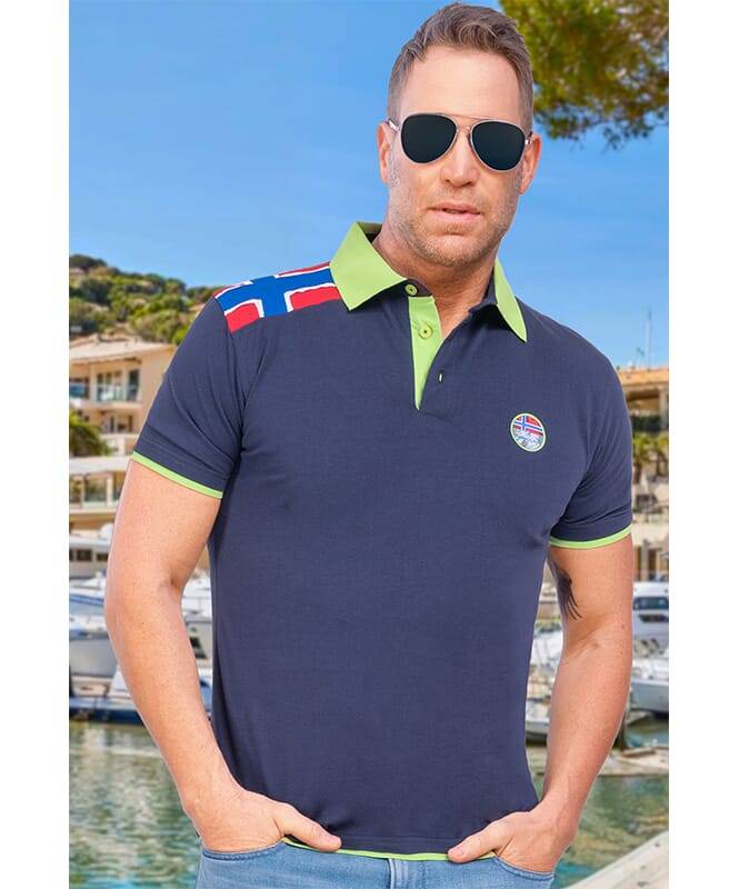 Nebulus Poloshirt NEBFLAG Herren