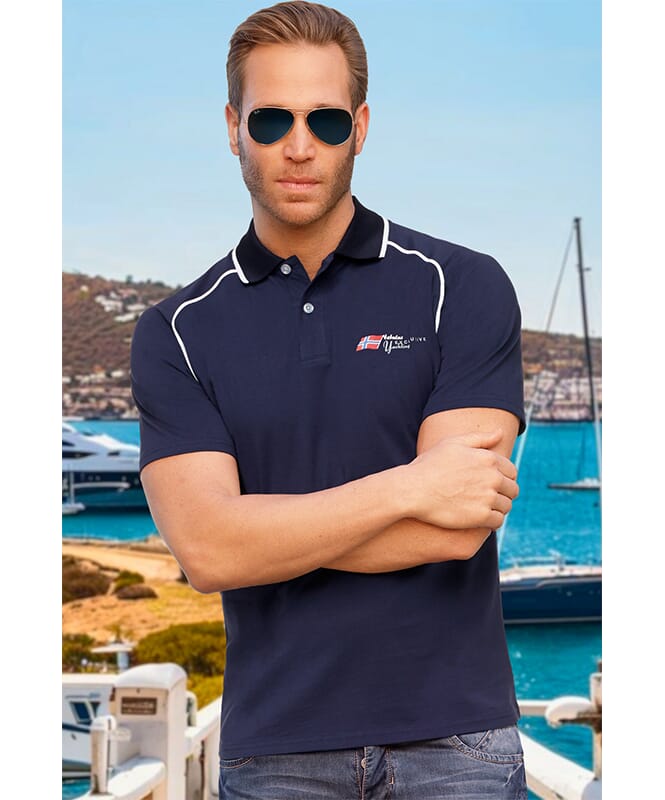Nebulus Poloshirt OCEANS Herren