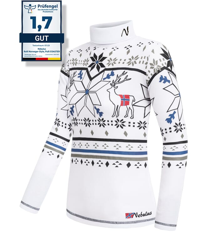 Nebulus Rolli Norweger-Style, Pulli COASTER Damen