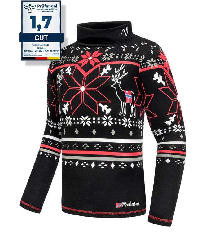 Nebulus Rolli Norweger-Style, Pulli COASTER Herren