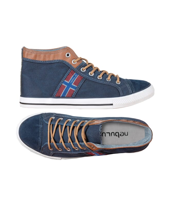 Nebulus Teil-Leder Sneaker UTAH High Herren
