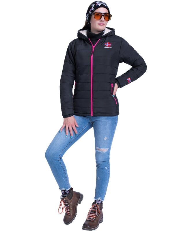 Nebulus Winterjacke Mit Teddyfell GLOWFUR Damen