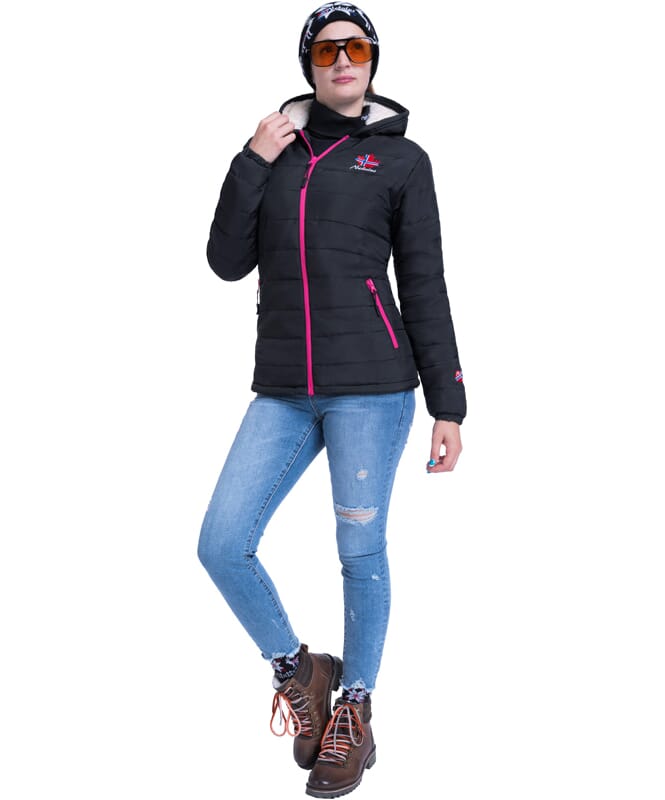 Nebulus Winterjacke Mit Teddyfell GLOWFUR Damen