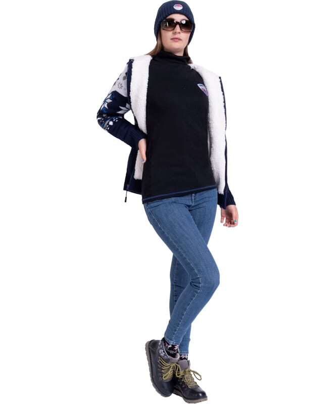 Nebulus Norweger Jacke Hoody Mit Teddyfell NORON Damen
