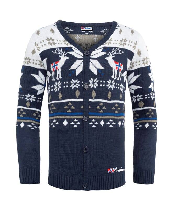 Nebulus Norweger Strick-Cardigan, Strickjacke SCAPE Herren