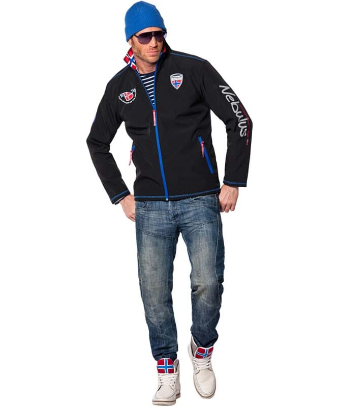 Nebulus Winter-Softshelljacke Teddyfell BURNER Herren