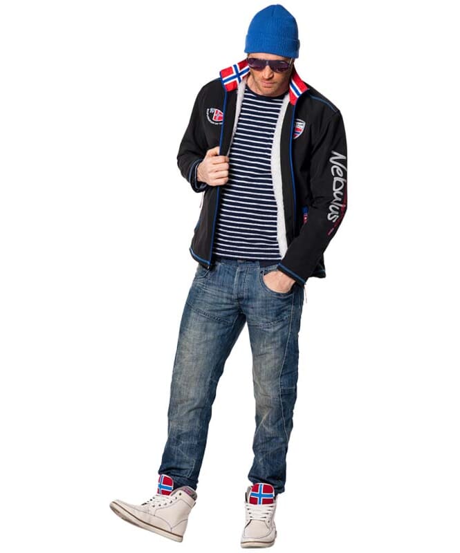 Nebulus Winter-Softshelljacke Teddyfell BURNER Herren