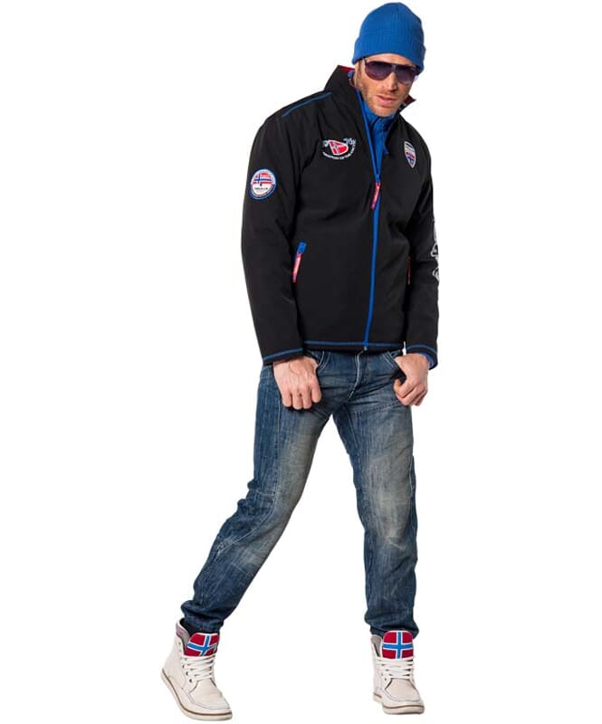 Nebulus Winter-Softshelljacke Teddyfell BURNER Herren