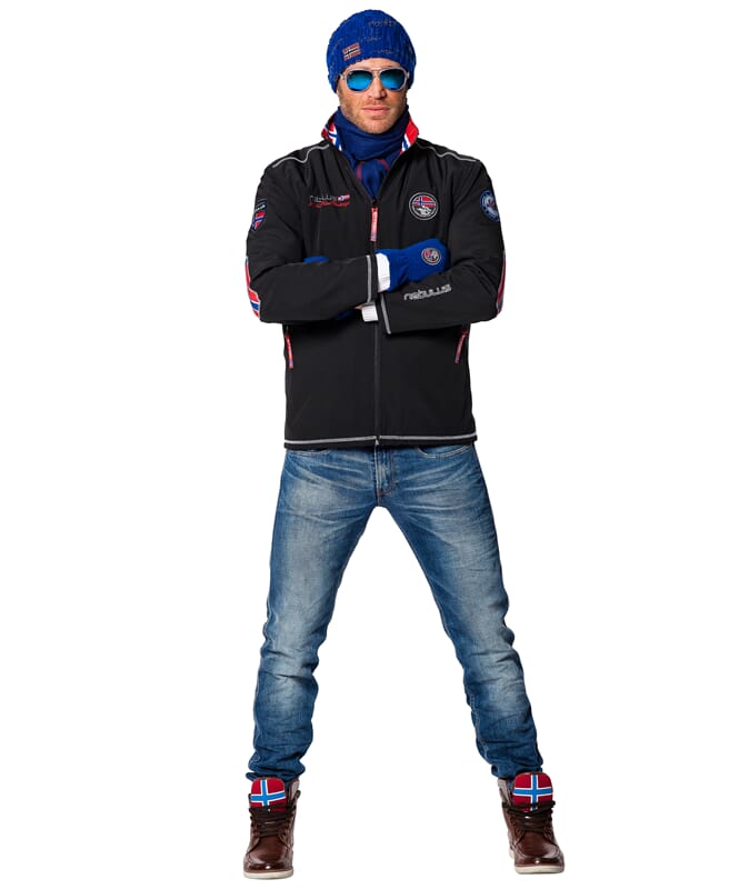 Nebulus Winter-Softshelljacke Teddyfell MAESTRO FUR Herren