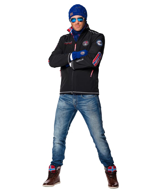 Nebulus Winter-Softshelljacke Teddyfell MAESTRO FUR Herren