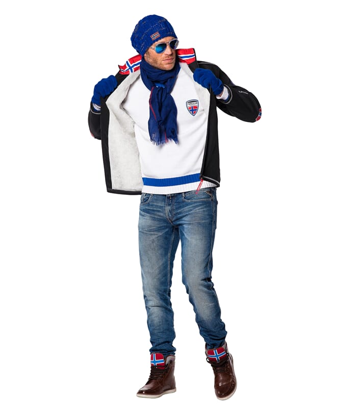 Nebulus Winter-Softshelljacke Teddyfell MAESTRO FUR Herren