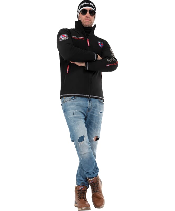 Nebulus Winter-Softshelljacke Teddyfell STYLER FUR Herren