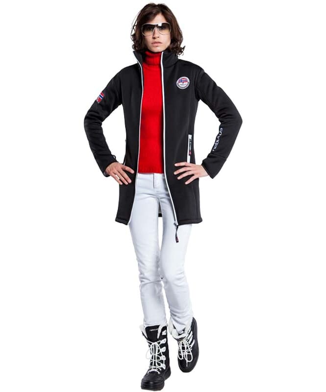 Nebulus Winter-Softshellmantel Teddyfell COLDER Damen