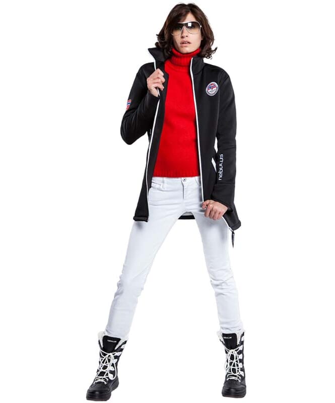 Nebulus Winter-Softshellmantel Teddyfell COLDER Damen