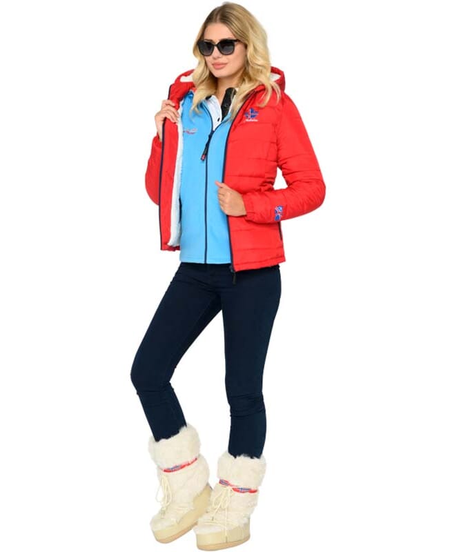 Nebulus Winterjacke Mit Teddyfell GLOWFUR B-Ware Damen