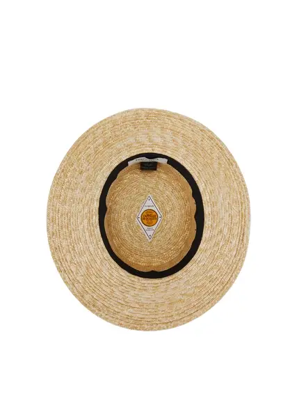 Nicowa Boater Straw Hat With Band - MONTAPINO In Beigearticle Number NC8A11601010E-138