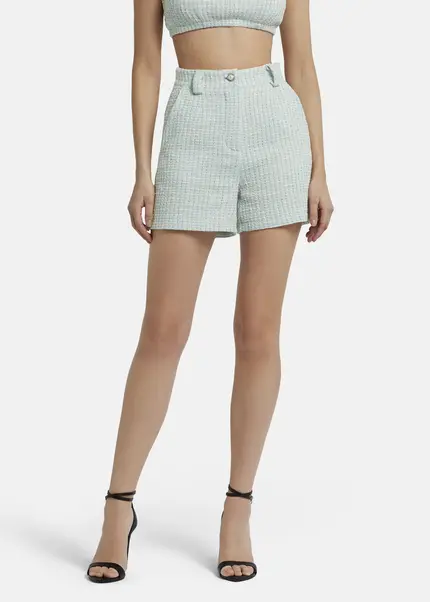 Nicowa Casual Bouclé Shorts - PALOWI In LIGHT BLUEarticle Number NC9A12604025E-025