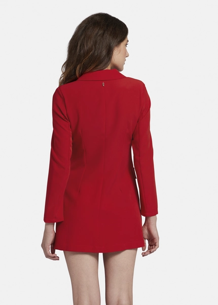 Nicowa Classic Blazer Dress With Gold-coloured Buttons - MONIWA In REDarticle Number NC6A52011014E-047