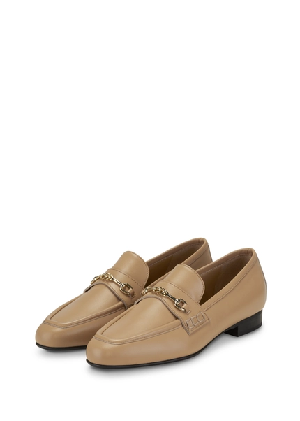 Nicowa Classic Loafer With Metal Application MOCASO In BEIGEarticle Number NC8A21503010E-138