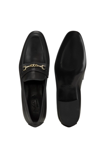 Nicowa Classic Loafer With Metal Application MOCASO In BLACKarticle Number NC8A21503019E-002