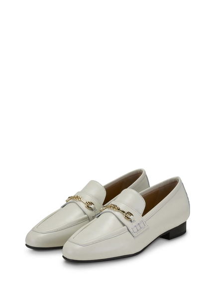 Nicowa Classic Loafer With Metal Application MOCASO In CREAMarticle Number NC8A21503012E-072