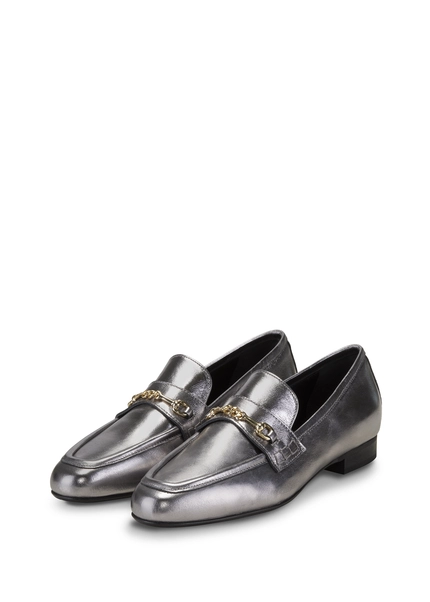 Nicowa Classic Loafer With Metal Application MOCASO In SILVERarticle Number NC8A21503031E-088