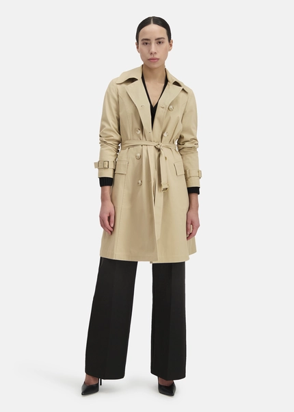 Nicowa Classic Trench Coat - TEKOWA In BEIGEarticle Number NC8A12013012E-138