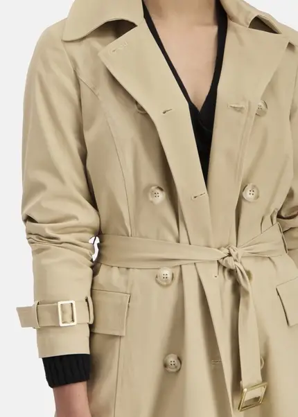 Nicowa Classic Trench Coat - TEKOWA In BEIGEarticle Number NC8A12013012E-138