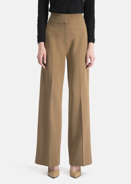 Nicowa Classic Wide-leg Trousers CORINO In BEIGEarticle Number NC7A24013019E-138