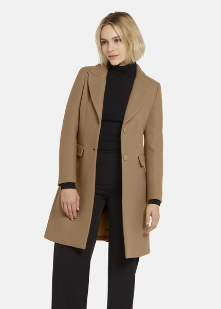 Nicowa Classic Wool Coat - CAPPOWA In CAMELarticle Number NC8A22402022E-101