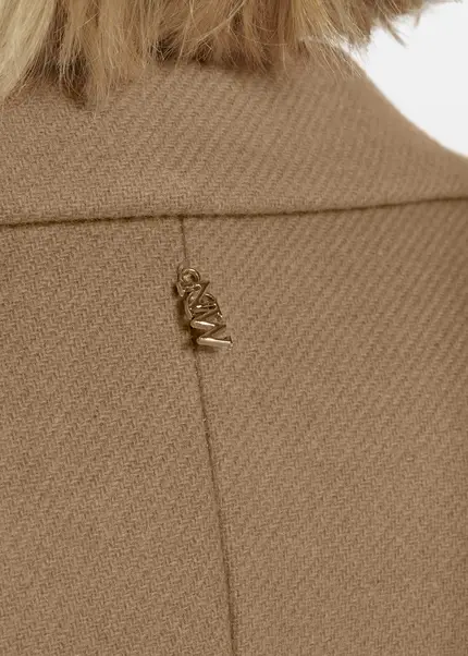 Nicowa Classic Wool Coat - CAPPOWA In CAMELarticle Number NC8A22402022E-101