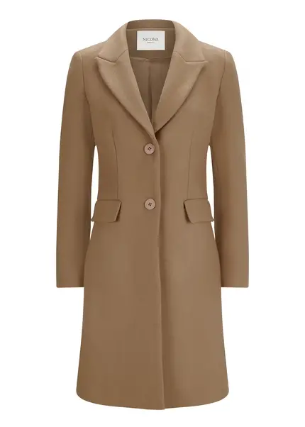 Nicowa Classic wool coat - CAPPOWA in CAMELarticle number NC8A22402022E-101