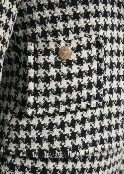 Nicowa Cropped Blazer Made Of Bouclé BAGIWO In BLACK MULTICOLORarticle Number NC8A22505019E-002